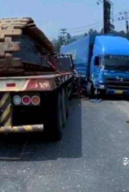 Tabrakan beruntun di Cibadak Sukabumi