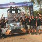 Tim Dewa United Motorsports mengunci gelar Juara Nasional Tim Sprint Rally 2025 di putaran 5 - Dewa United Motorsports