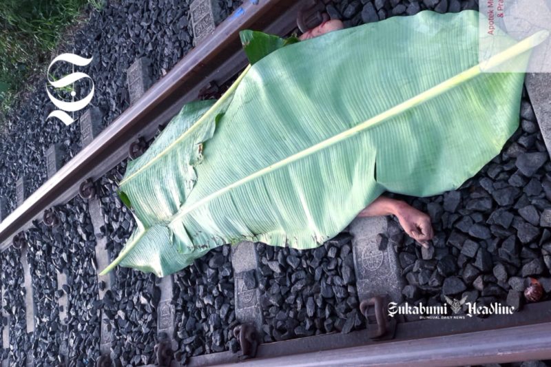 Diduga melamun, pria Sukabumi ini tersambar KA Pangrango di Cisaat - Ist