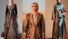 5 model blazer brokat motif batik untuk Hijabers Sukabumi, mewah, anggun bak putri raja - sukabumiheadline.com/AI