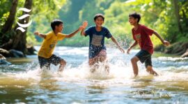 Anak-anak era 70-80an menghabiskan harinya di alam lepas - sukabumiheadline.com