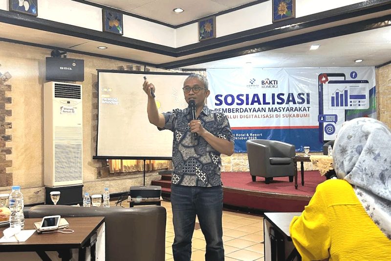 BAKTI Komdigi: Sosialisasi digitalisasi UMKM di Sukabumi dan Kompetisi Hidden Gem 2025 - Kementerian Komdigi