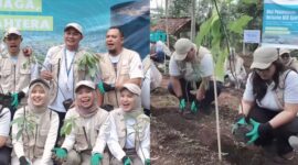 BCA Syariah melakukan penanaman pohon di Cisitu , Sukabumi - BCA Syariah