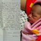 Bunyi surat bersama bayi Harvika, dibuang di pos ronda Warungkiara Sukabumi - Ist