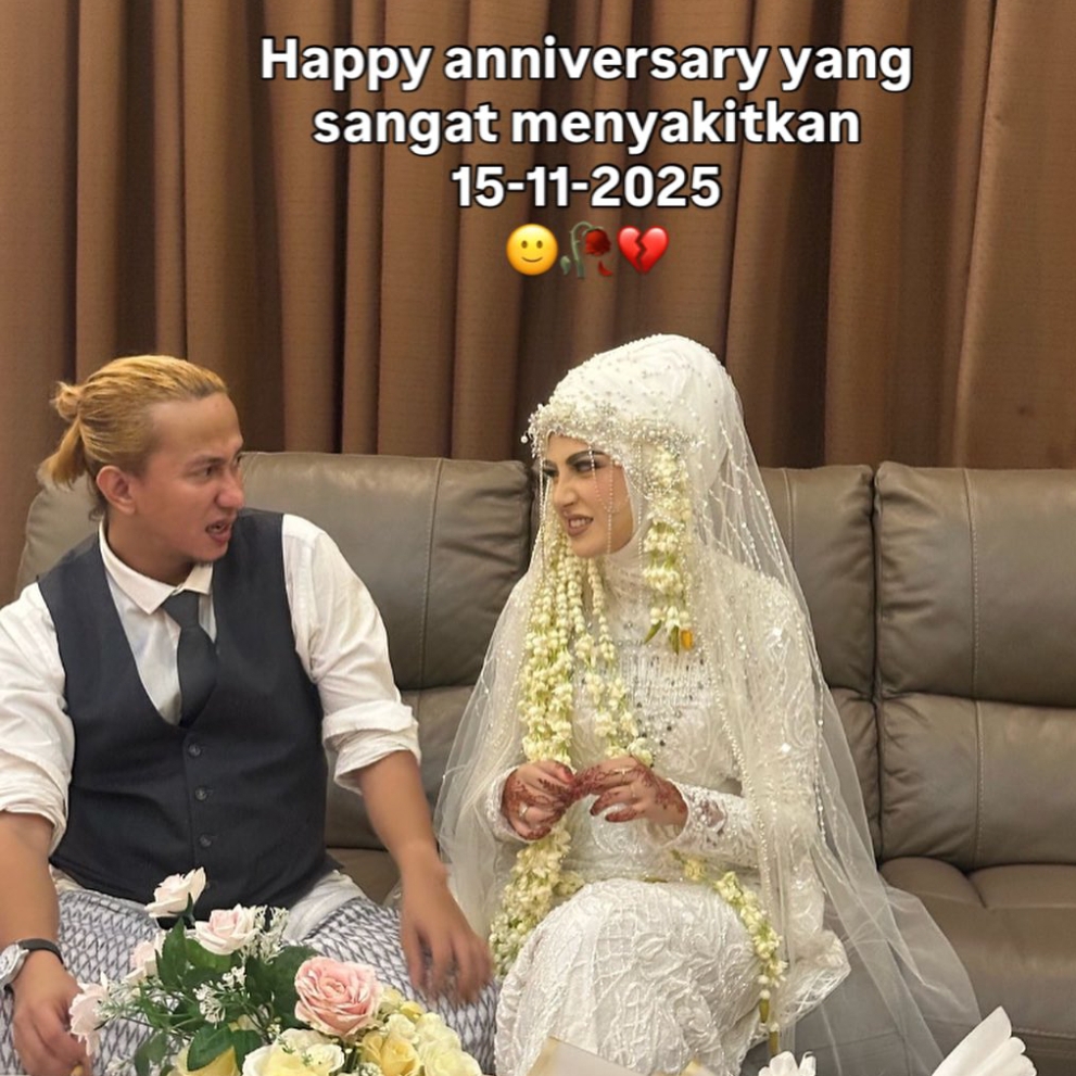 Curhat Helwa Bachmid, ditelantarkan Bahar bin Smith selama menikah 1 Foto pernikahan Helwa Bachmid dengan Habib Bahar bin Smith