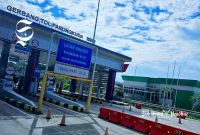 Gerbang Tol Bocimi Seksi 2, ruas Cigombong-Cibadak di Sundawenang, Parungkuda - Ist