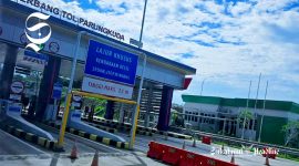 Gerbang Tol Bocimi Seksi 2, ruas Cigombong-Cibadak di Sundawenang, Parungkuda - Ist