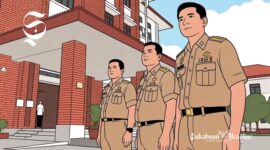 Ilustrasi Aparatur Sipil Negara atau ASN - sukabumiheadline.com