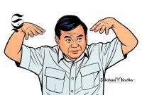 Ilustrasi Prabowo Subianto - sukabumiheadline.com
