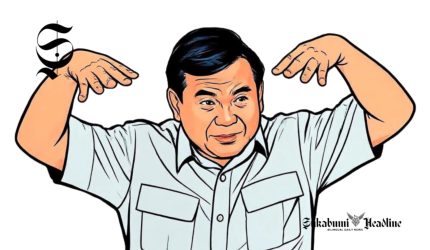 Ilustrasi Prabowo Subianto - sukabumiheadline.com
