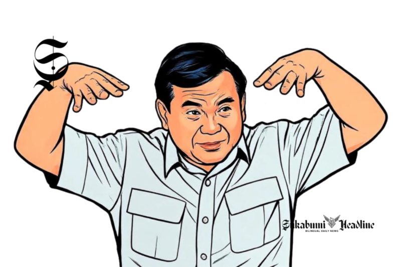 Ilustrasi Prabowo Subianto - sukabumiheadline.com