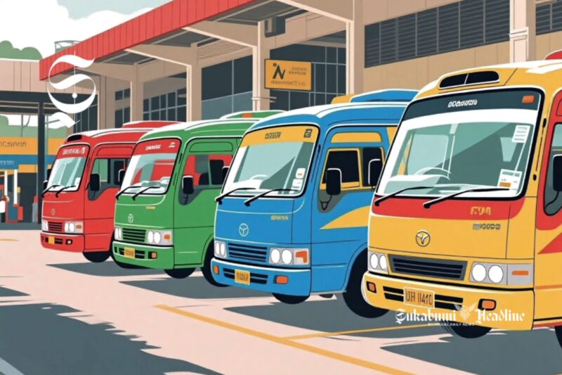 Ilustrasi angkot warna-warni - sukabumiheadline.com