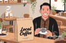 Ilustrasi bisnis niche kopi lokal - sukabumiheadline.xom