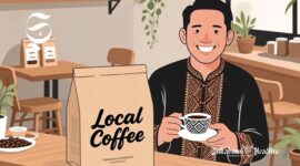 Ilustrasi bisnis niche kopi lokal - sukabumiheadline.xom
