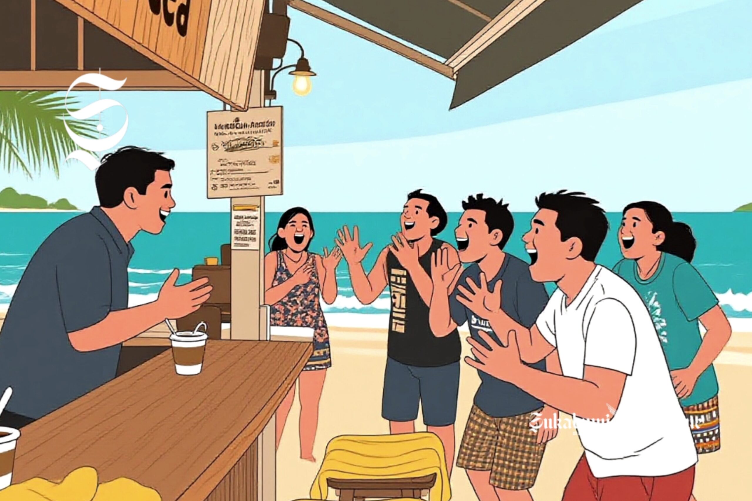 Ilustrasi getok harga di tempat wisata - sukabumiheadline.com