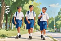 Ilustrasi pelajar SMP - sukabumiheadline.com