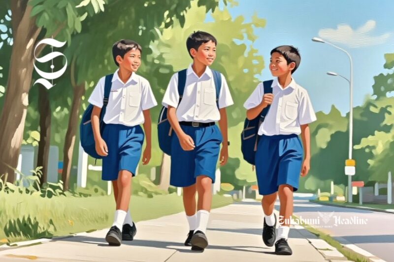 Ilustrasi pelajar SMP - sukabumiheadline.com