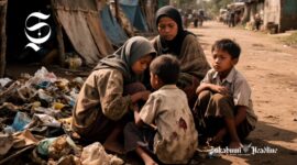 Ilustrasi warga miskin - sukabumiheadline.com