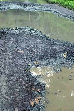 Warga Kalibunder Sukabumi: 80 tahun RI Merdeka tak pernah lihat Jalan Kabupaten mulus