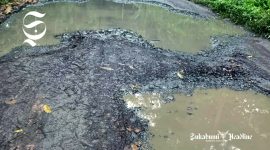 Warga Kalibunder Sukabumi: 80 tahun RI Merdeka tak pernah lihat Jalan Kabupaten mulus - Didi Suryadi