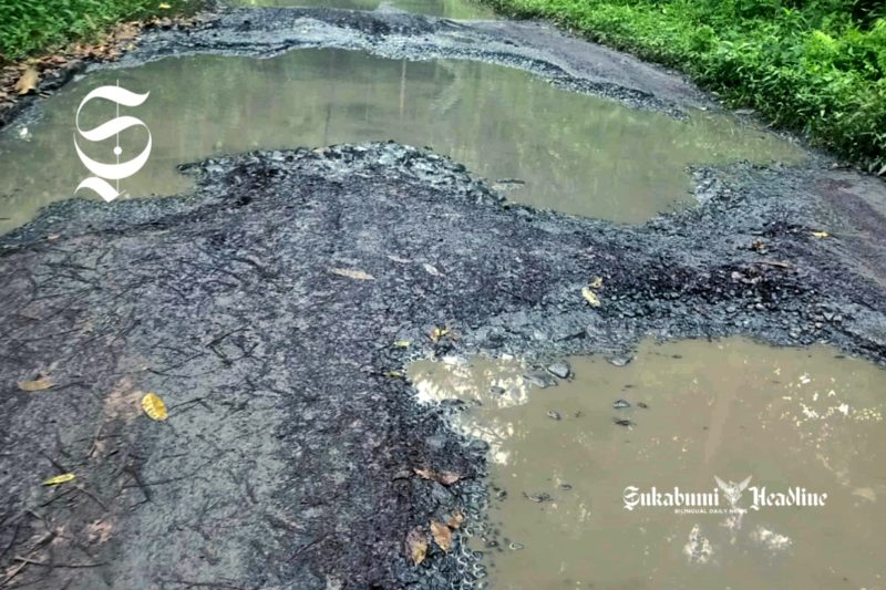 Warga Kalibunder Sukabumi: 80 tahun RI Merdeka tak pernah lihat Jalan Kabupaten mulus - Didi Suryadi