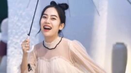 Kanaya Whu, vokalis MK9 yang dibentuk Dedi Mulyadi, cantik dan anggun dengan busana Muslimah - @kanayawhu