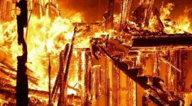 Kandang ayam terbakar di Cikembar Sukabumi - Ist