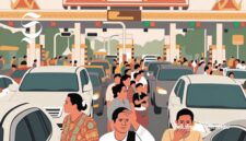 Kemacetan lalu lintas di gerbang tol - sukabumiheadline.com