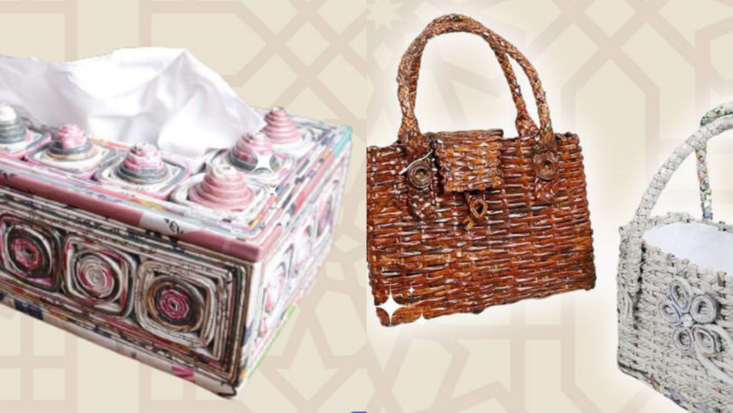 Wanita Sukabumi ini sukses ubah sampah kertas jadi uang kertas 1 Kreasi Nurhaeti dari sampah kertas