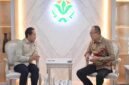 Menteri Lingkungan Hidup, Hanif Faisol dan Wali Kota Sukabumi, Ayep Zaki - Ayep Zaki