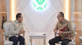 Menteri Lingkungan Hidup, Hanif Faisol dan Wali Kota Sukabumi, Ayep Zaki - Ayep Zaki