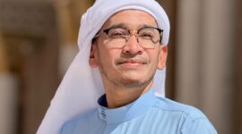 Ruben Onsu di Ponpes Darul Habib Sukabumi - Instagram