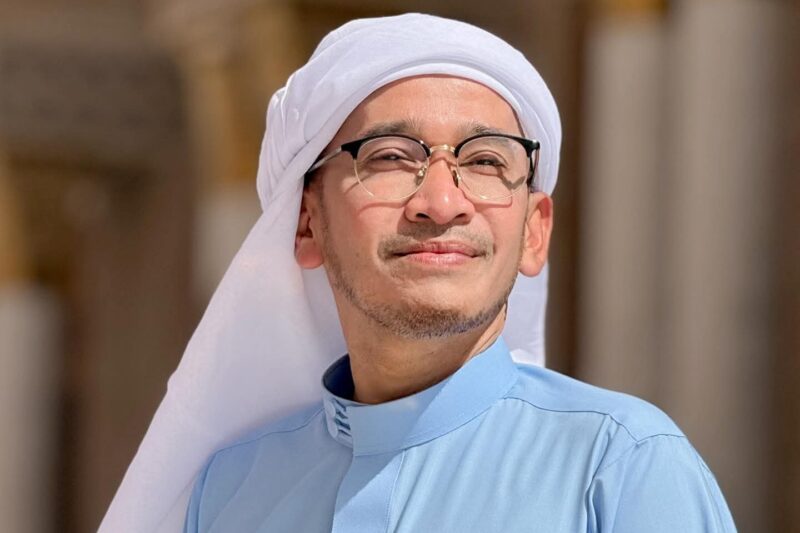 Ruben Onsu di Ponpes Darul Habib Sukabumi - Instagram