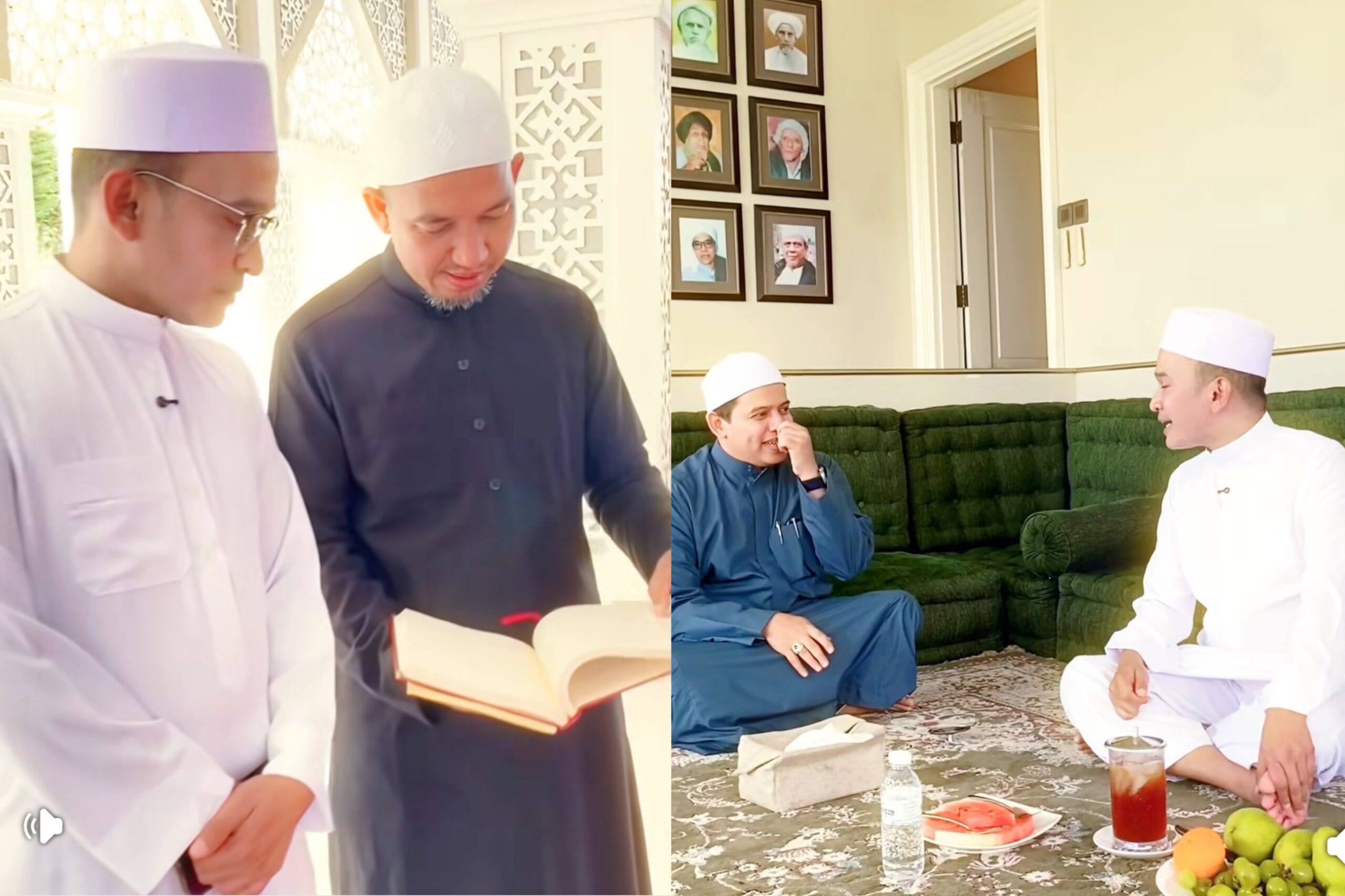 Ruben Onsu kian dekat dengan Sukabumi, ini momen belajar agama di Ponpes Darul Habib 1 Ruben Onsu di Ponpes Darul Habib Sukabumi - Instagram