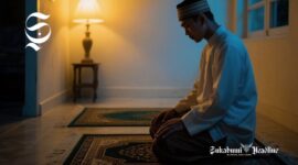 Seorang Muslim sedang melaksanakan ibadah shalat malam - sukabumiheadline.com