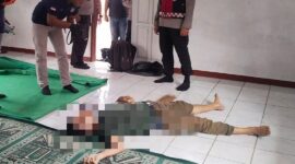 Setelah mengaku lapar, Usep pria asal Sukabumi meninggal dunia di Masjid Baitulrahman, Cianjur - Ist