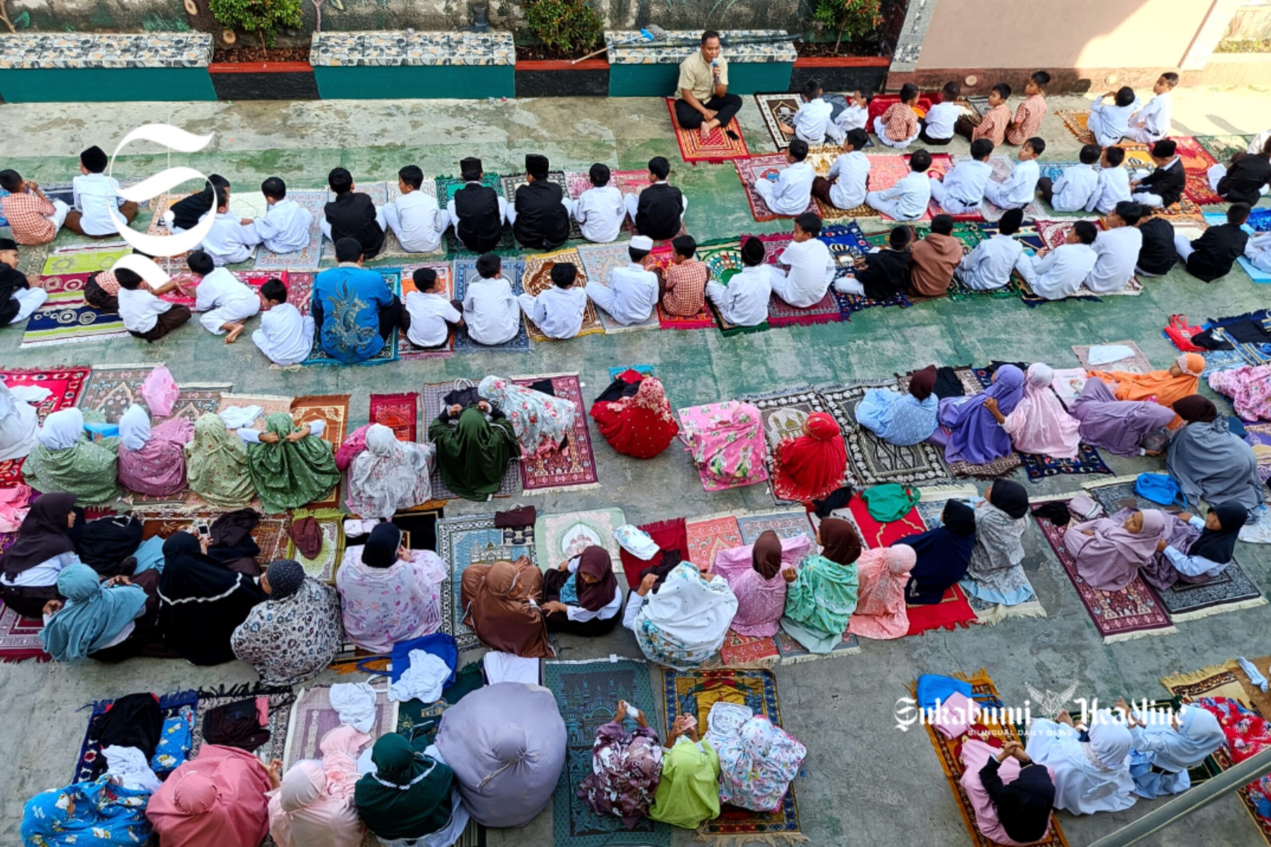 Sukabumi nomor 10, ini daftar daerah yang di juluki Kota Santri di Pulau Jawa 2 Siswa madrasah ibtidaiyah di salah satu MIS, Kabupaten Sukabumi