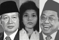 Soeharto, Marsinah, dan KH Abdurrahman Wahid atau Gus Dur - Ist