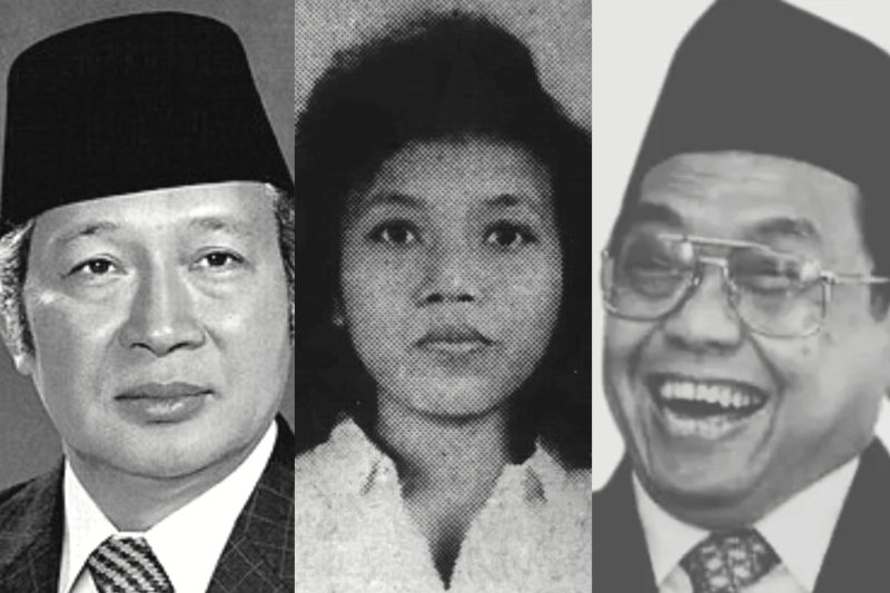 Soeharto, Marsinah, dan KH Abdurrahman Wahid atau Gus Dur - Ist