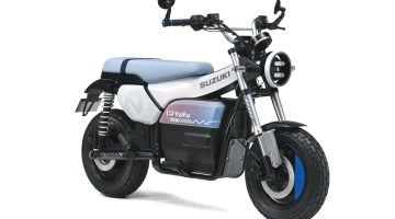 Sudah dirilis Suzuki e-VanVan, punya desain imut namun berkelas - Suzuki