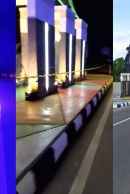 Bikin lieur! Tugu batas Kota Sukabumi dikeluhkan pengguna jalan
