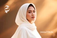 Wanita cantik berkerudung putih - sukabumiheadline.com