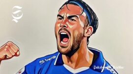 Andrew Jung selebrasi gol - sukabumiheadline.com