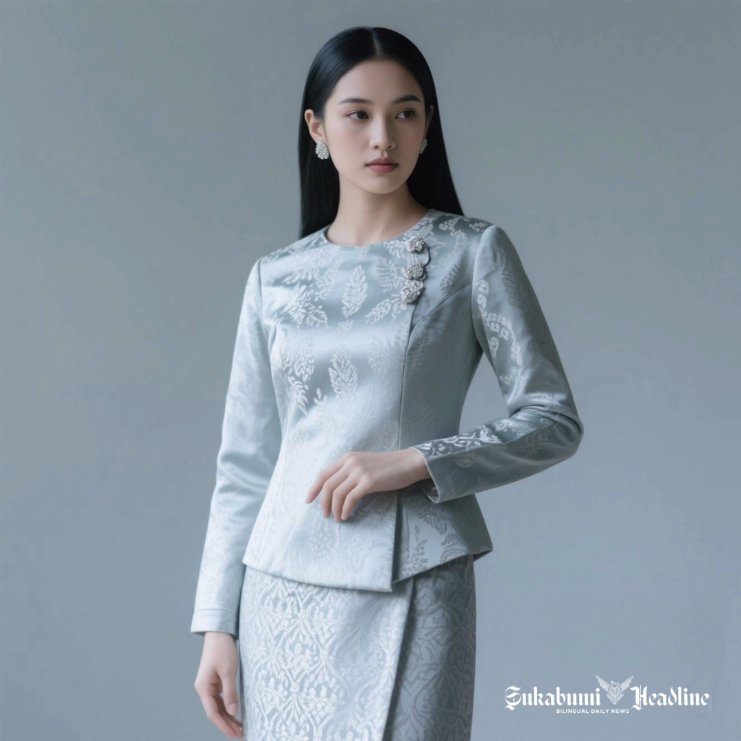 Rekomendasi untuk pebisnis, ini elemen kunci dan karakteristik utama tren busana 2026 2 Busana perpaduan kebaya modern, detail halus, motif soft - sukabumiheadline.com