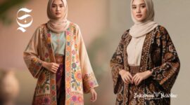 Cardigan motif floral dan etnik - sukabumiheadline.com