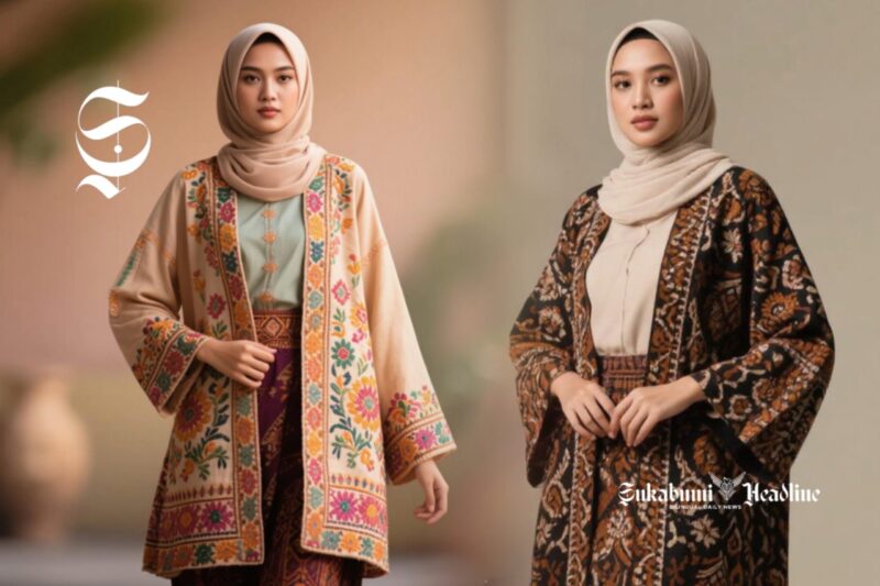 Cardigan motif floral dan etnik - sukabumiheadline.com