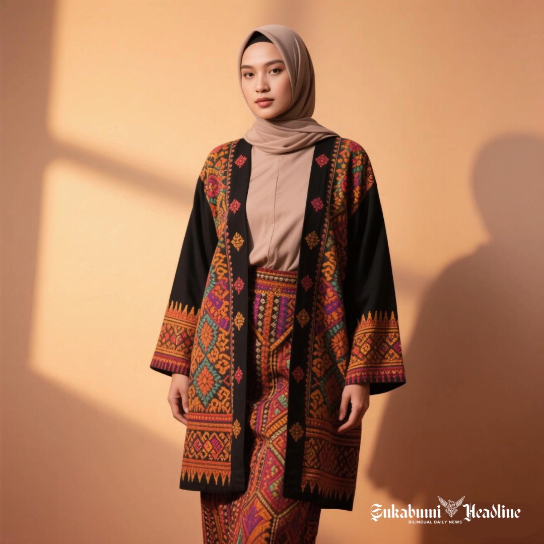Kisah perwira perang Inggris dan 5 model cardigan motif etnik untuk Muslimah 1 Cardigan motif etnik - sukabumiheadline.com