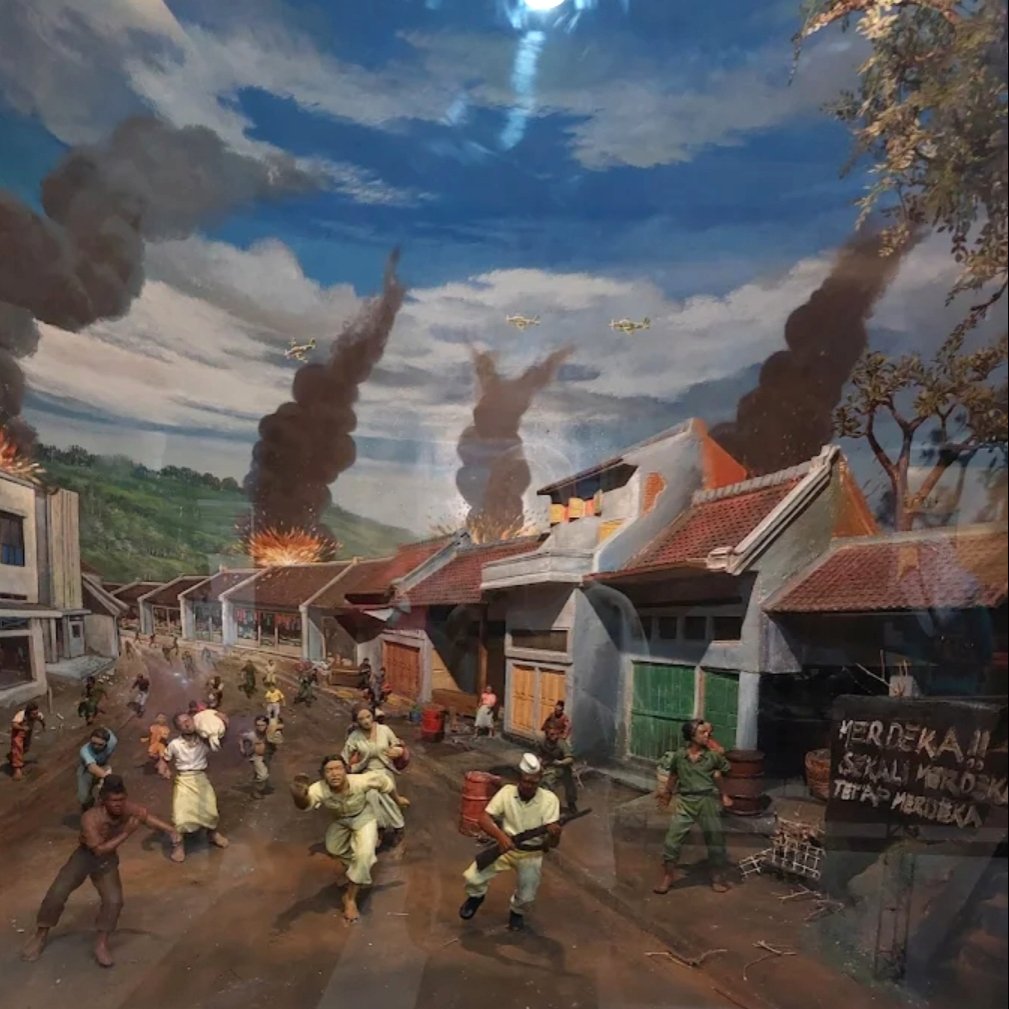 Hari ini 80 tahun silam: Pertempuran sengit di Bojongkokosan Sukabumi 2 Diorama pertempuran Bojongkokosan Sukabumi - Ist