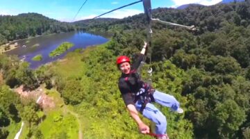 Flying Fox Situ Gunung Sukabumi - @lembahpurba