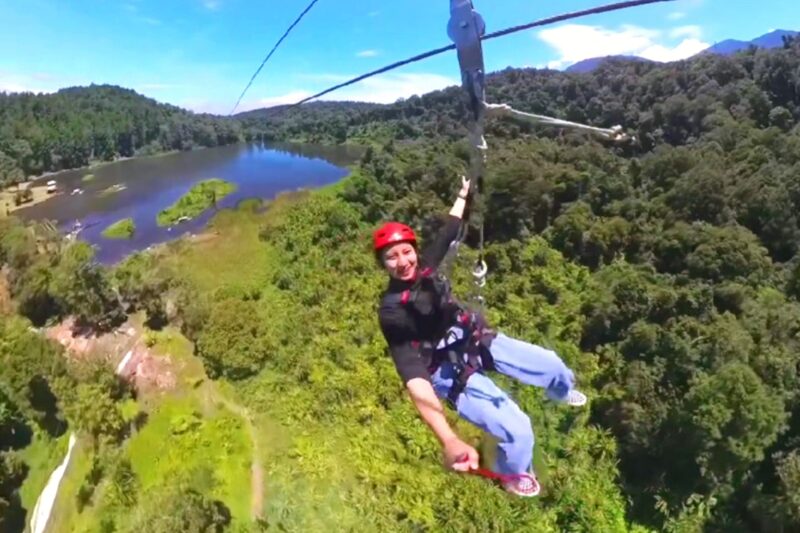 Flying Fox Situ Gunung Sukabumi - @lembahpurba